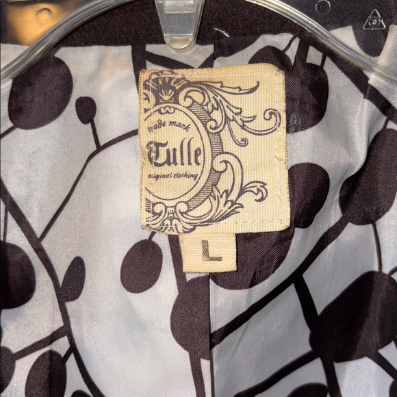 Anthropologie Tulle Wool-blend Coat - Picture 4 of 7